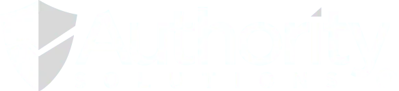 authority solutions logo white